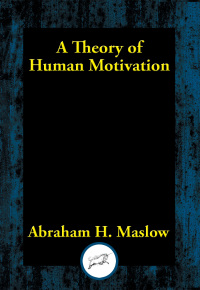 Cover image: A Theory of Human Motivation