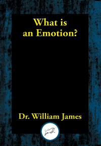 Immagine di copertina: What Is an Emotion?