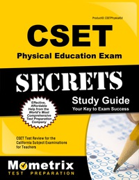Imagen de portada: CSET Physical Education Exam Secrets Study Guide 1st edition 9781609715731