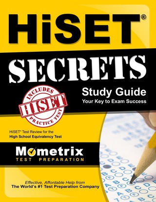 Omslagafbeelding: HiSET Secrets Study Guide 1st edition 9781627337403