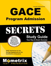 Cover image: GACE Program Admission Secrets Study Guide 1st edition 9781630942960