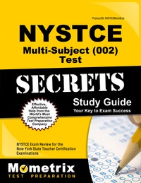 صورة الغلاف: NYSTCE Multi-Subject (002) Test Secrets Study Guide 1st edition 9781610723688