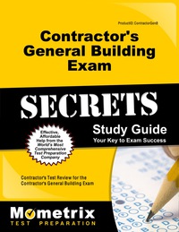 Cover image: Contractor's General Building Exam Secrets Study Guide 1st edition 9781609714604