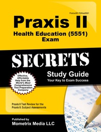 Imagen de portada: Praxis II Health Education (5551) Exam Secrets Study Guide 1st edition 9781630940201