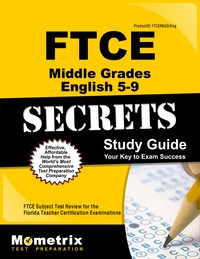 Imagen de portada: FTCE Middle Grades English 5-9 Secrets Study Guide 1st edition 9781609717391