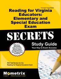 Cover image: Reading for Virginia Educators: Elementary and Special Education Exam Secrets Study Guide 1st edition 9781627331630