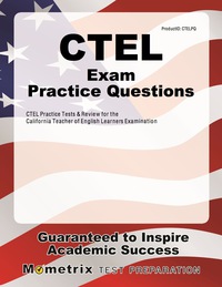 Imagen de portada: CTEL Exam Practice Questions 1st edition 9781630948955