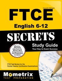 Cover image: FTCE English 6-12 Secrets Study Guide 1st edition 9781609717193