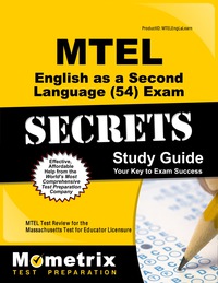 Imagen de portada: MTEL English as a Second Language (54) Exam Secrets Study Guide 1st edition 9781610720410