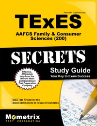صورة الغلاف: TExES AAFCS Family & Consumer Sciences (200) Secrets Study Guide 1st edition 9781627331791