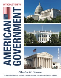 Cover image: Introduction to American Government 9th edition 9781517800048
