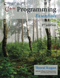 Cover image: C++ Programming Essentials 2nd edition 9781517802189