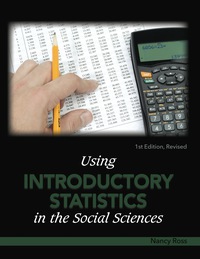 Cover image: Using Introductory Statistics in the Social Sciences Revised 1st edition 9781517802554