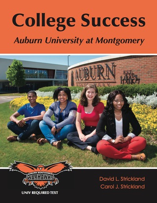 Cover image: College Success: Auburn University at Montgomery 2nd edition 9781517802745