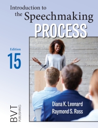Cover image: Introduction to the Speechmaking Process 15th edition 9781517805586