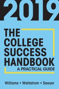 Cover image: The College Success Handbook 2019 1st edition 9781517805807