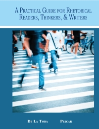 Cover image: A Practical Guide for Rhetorical Readers, Thinkers & Writers 1st edition 9781517807658