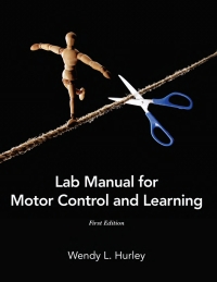 Cover image: Lab Manual for Motor Control and Learning 1st edition 9781517810542