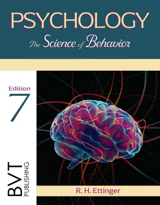 Cover image: Psychology: The Science of Behavior 7th edition 9781517813796