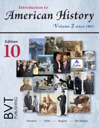 Cover image: Introduction to American History Volume 2 10th edition 9781517814045