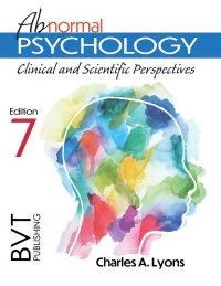 Cover image: Abnormal Psychology: Clinical and Scientific Perspectives 7th edition 9781517815189
