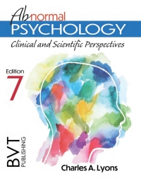 Cover image: Abnormal Psychology: Clinical and Scientific Perspectives (DSM-5-TR) 7th edition 9781517815189