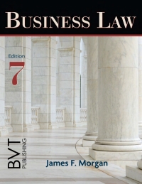 Cover image: Business Law 7th edition 9781517815301