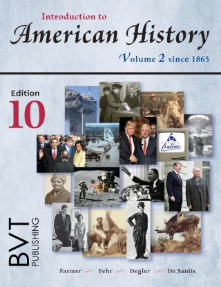 Cover image: Introduction to American History Volume 2 10th edition 9781517814045