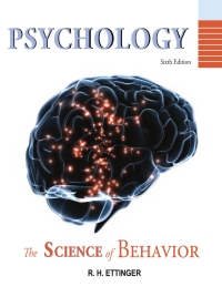 Cover image: Psychology: The Science of Behavior 6th edition 9781517801472