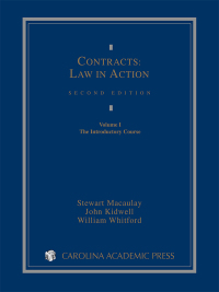 Omslagafbeelding: Contracts: Law in Action, Volume 1: The Introductory Course 4th edition 9781522104049