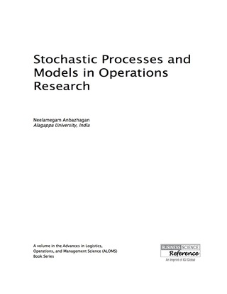 Titelbild: Stochastic Processes and Models in Operations Research 9781522500445