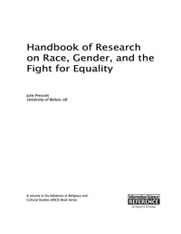 Cover image: Handbook of Research on Race, Gender, and the Fight for Equality 9781522500476