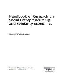 Imagen de portada: Handbook of Research on Social Entrepreneurship and Solidarity Economics 9781522500971