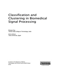 Cover image: Classification and Clustering in Biomedical Signal Processing 9781522501404
