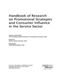 Imagen de portada: Handbook of Research on Promotional Strategies and Consumer Influence in the Service Sector 9781522501435