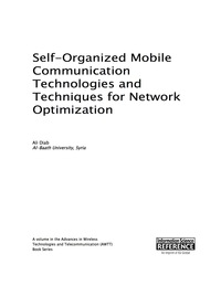 Omslagafbeelding: Self-Organized Mobile Communication Technologies and Techniques for Network Optimization 9781522502395