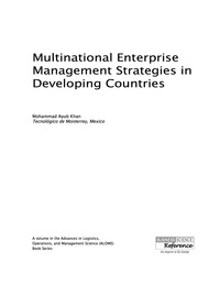 Cover image: Multinational Enterprise Management Strategies in Developing Countries 9781522502760