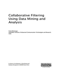表紙画像: Collaborative Filtering Using Data Mining and Analysis 9781522504894
