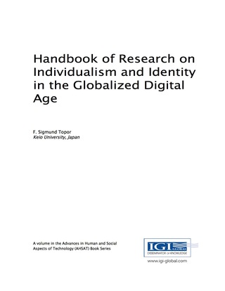 Cover image: Handbook of Research on Individualism and Identity in the Globalized Digital Age 9781522505228