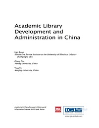 Imagen de portada: Academic Library Development and Administration in China 9781522505501