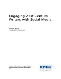 Imagen de portada: Engaging 21st Century Writers with Social Media 9781522505624