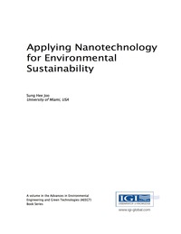表紙画像: Applying Nanotechnology for Environmental Sustainability 9781522505853