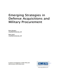 Cover image: Emerging Strategies in Defense Acquisitions and Military Procurement 9781522505990