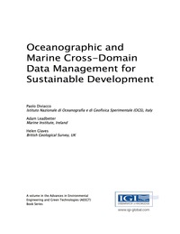 Omslagafbeelding: Oceanographic and Marine Cross-Domain Data Management for Sustainable Development 9781522507000