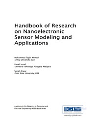 Cover image: Handbook of Research on Nanoelectronic Sensor Modeling and Applications 9781522507369