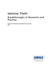 Cover image: Identity Theft: Breakthroughs in Research and Practice 9781522508083