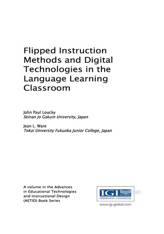 Imagen de portada: Flipped Instruction Methods and Digital Technologies in the Language Learning Classroom 9781522508243