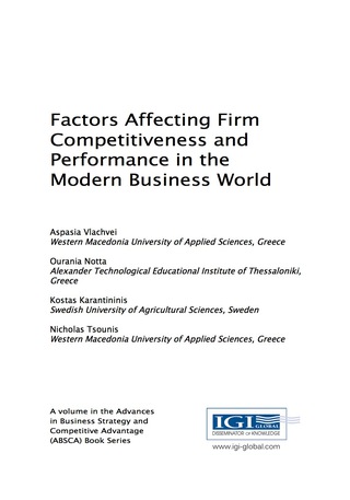 Cover image: Factors Affecting Firm Competitiveness and Performance in the Modern Business World 9781522508434