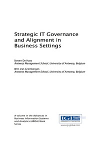 Cover image: Strategic IT Governance and Alignment in Business Settings 9781522508618
