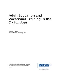 Cover image: Adult Education and Vocational Training in the Digital Age 9781522509295